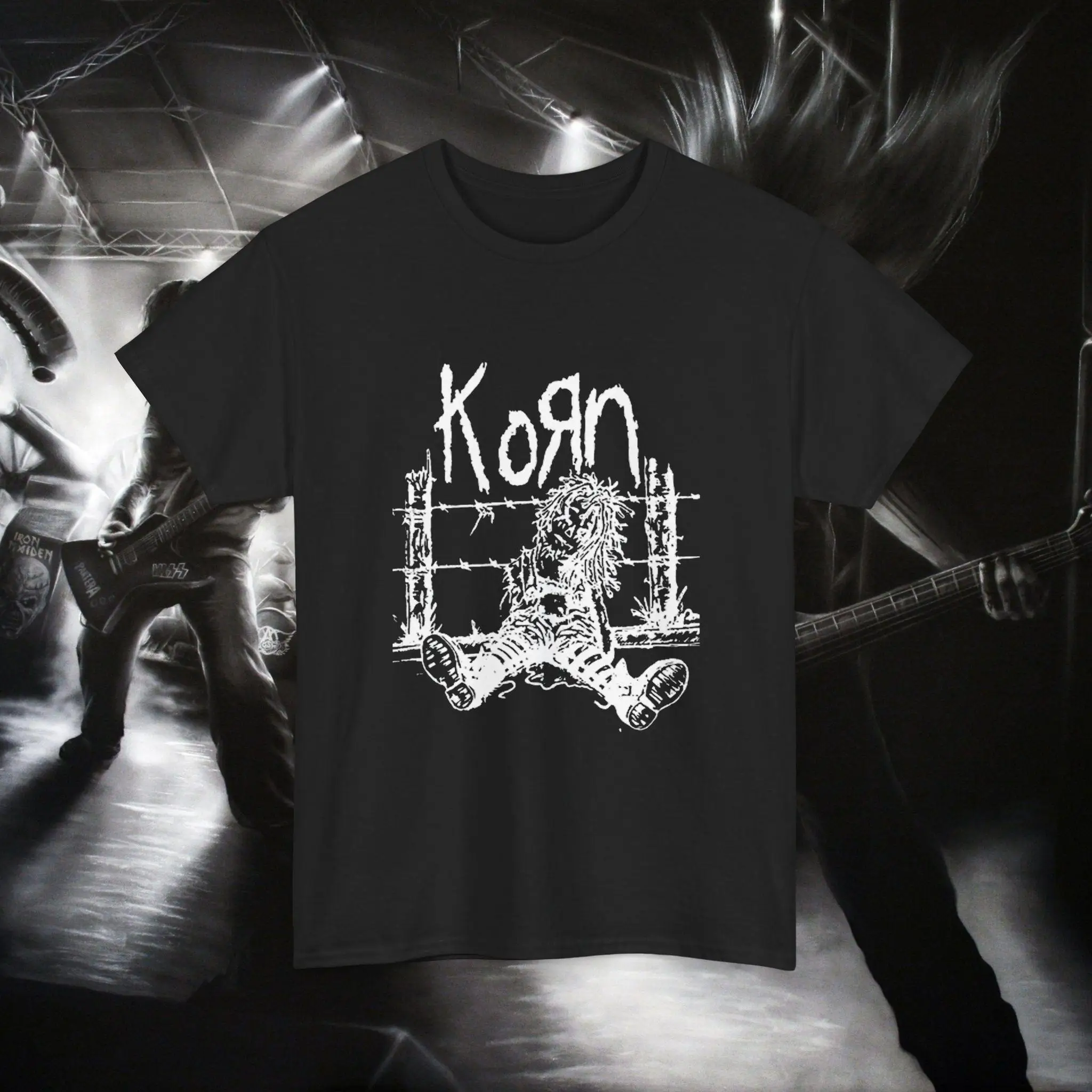 Korn Rock Band Shirt , American Nu Metal Rock Band , Freak on A Leash , Follower The Leader , Cool Gift for Him and Her