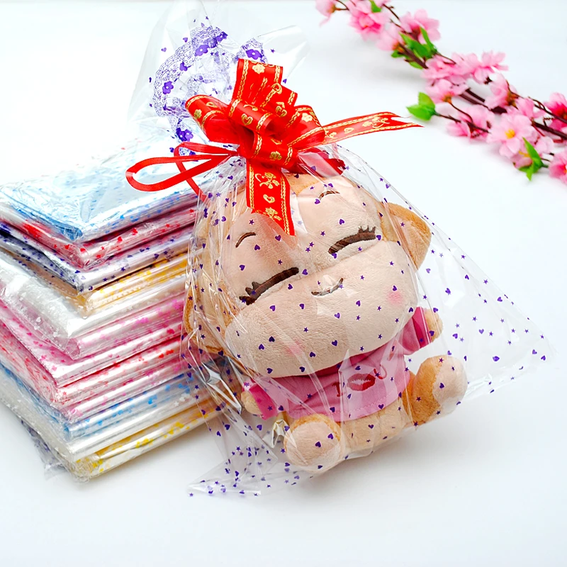 Transparent OPP Plastic Wrapping Bags for Candy Toy Gift Packaging for Birthday Wedding Party Favors
