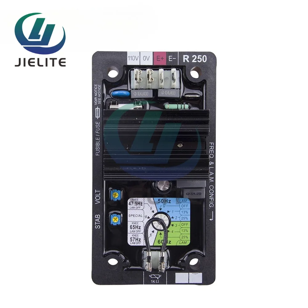 R250 Brushless Generator Regulator AVR Generator Leroy Somer Automatic Voltage Regulator (Factory Direct)