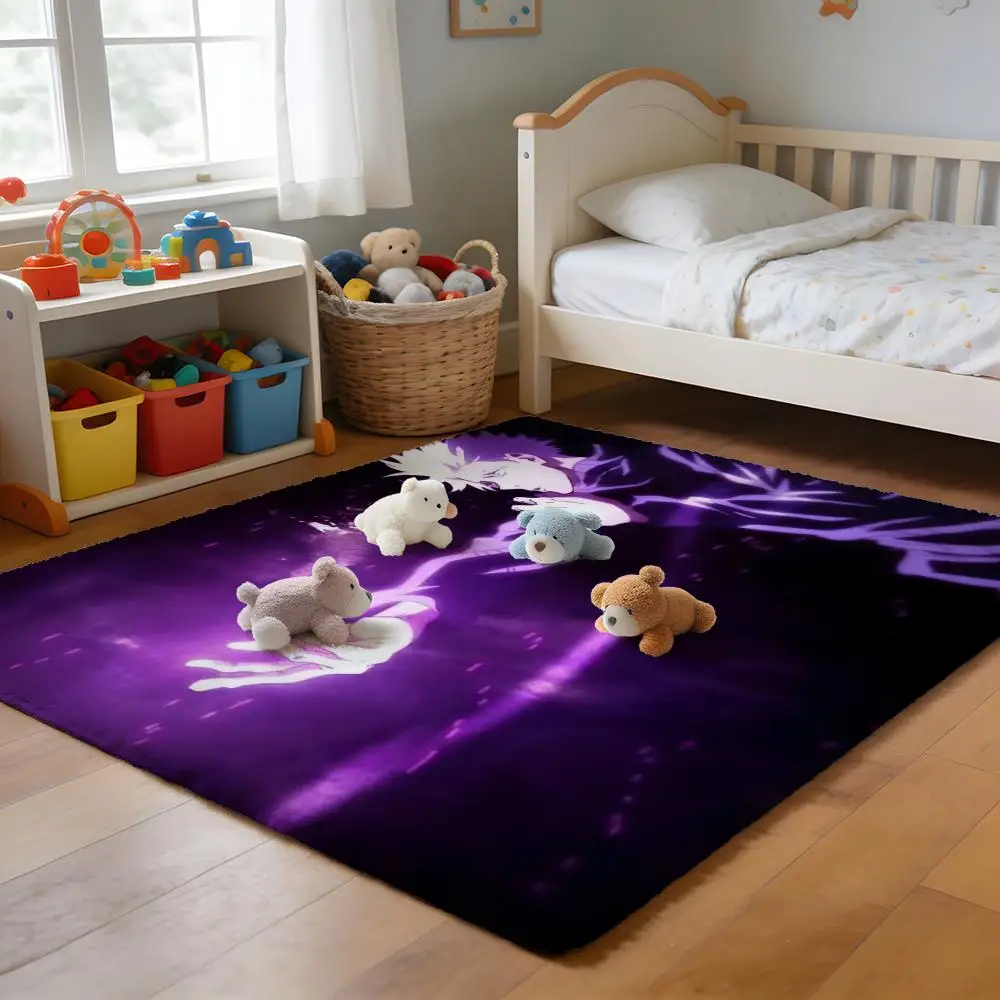 

Floor Mat Soft Flannel Rug Non-Slip Absorbent Mat for Bathroom Bedroom Home Decor Anime Hot Fun J-Jujutsu KaisenS