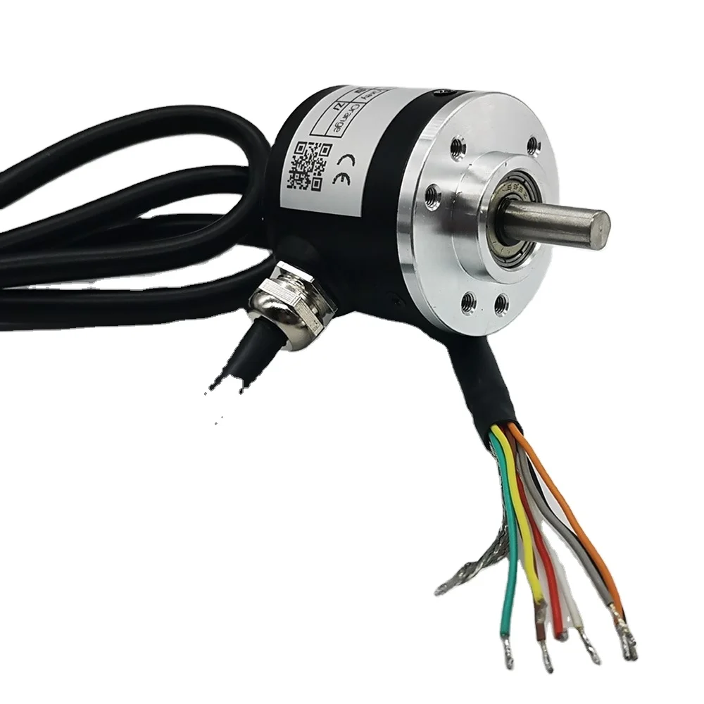 

Line Driver Output 38mm External Dimensions Solid Shaft Incremental Rotary Encoder GHS38