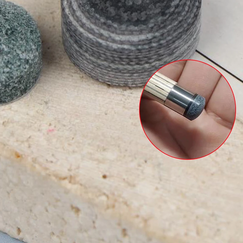1/3 stuks premium lederen keu-tips - voor zwembad, snooker, 9-ball biljartkeus - keu-accessoires
