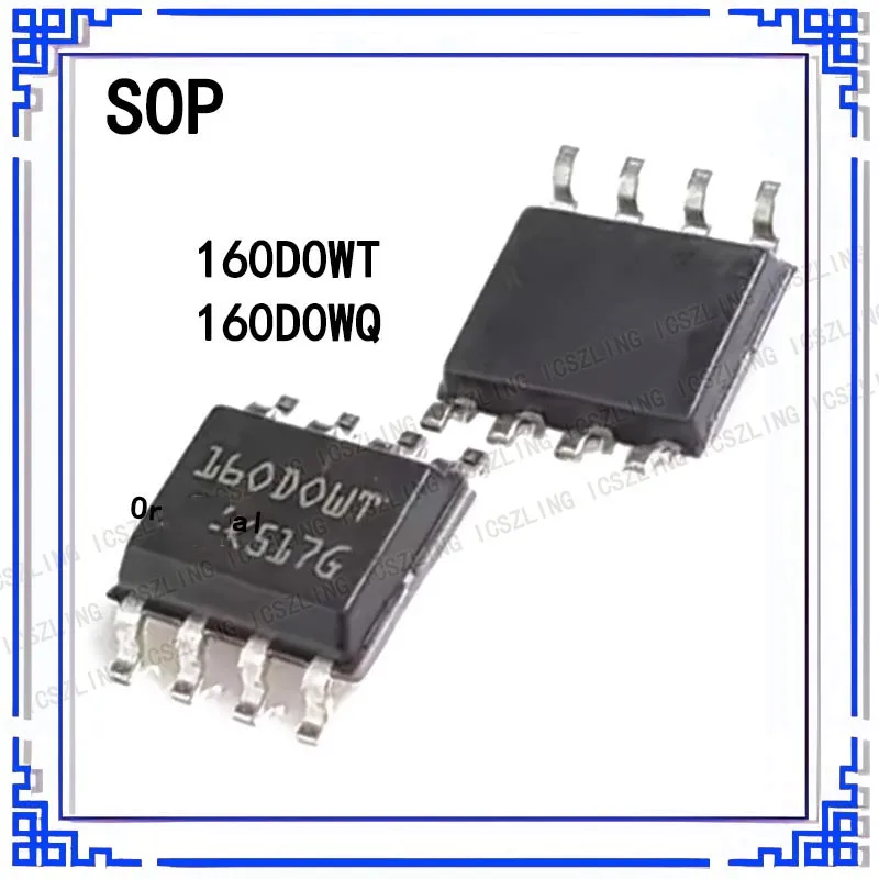 5Pcs/lot 160DOWT 160D0WT M35160 160DOWQ 160D0WQ  IC EEPROM SOP8 Chip for BMW Mileage Correction Dashboard 35160 SOP8 IC Chip
