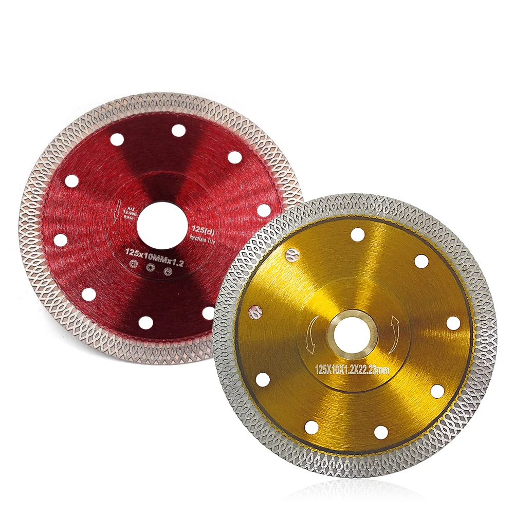 Free shipping DC-SXSB03 5 inch diamond circular saw blade 125mm for cutting porcelain and ceramic tile cutting blade