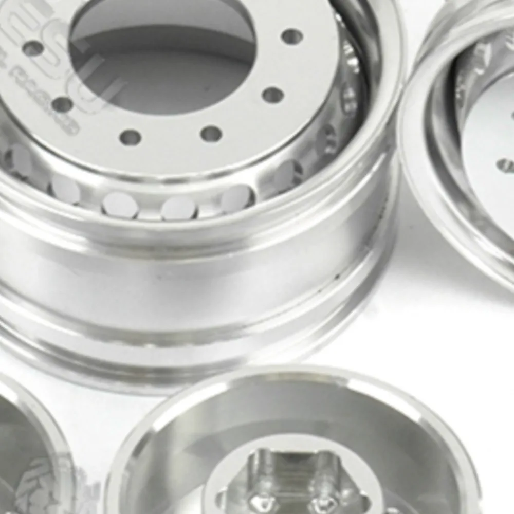 

Металлическая широкая ступица колеса LESU 1/14 Power Axle для радиоуправляемых тракторов и самосвалов Tamiyaya, модель TH10255-SMT8