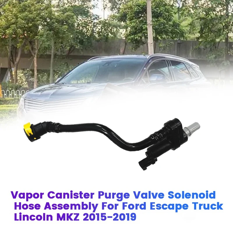 Car Vapor Canister Isolation Valve Hose Assembly EG93-9D333-CB For Ford Escape Truck Lincoln MKZ 2015-2019 TDU5A9G712CB