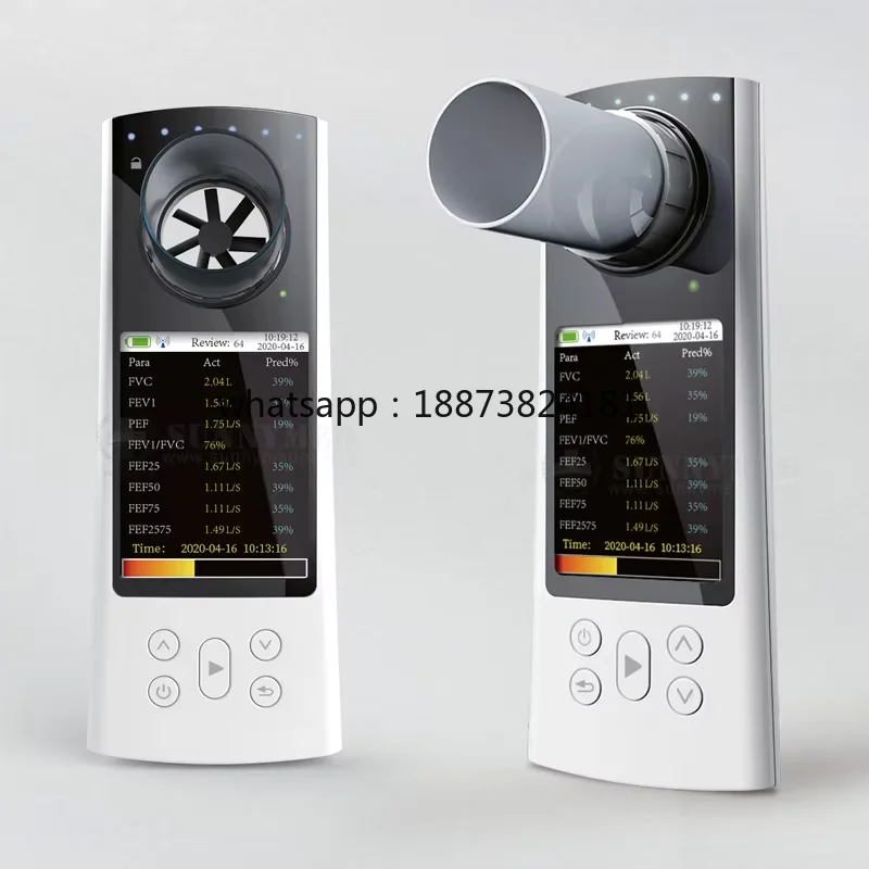 Multifunction Handle Spirometer Small and Light Personal Digital Spirometer with Bulk Storage fast shipping