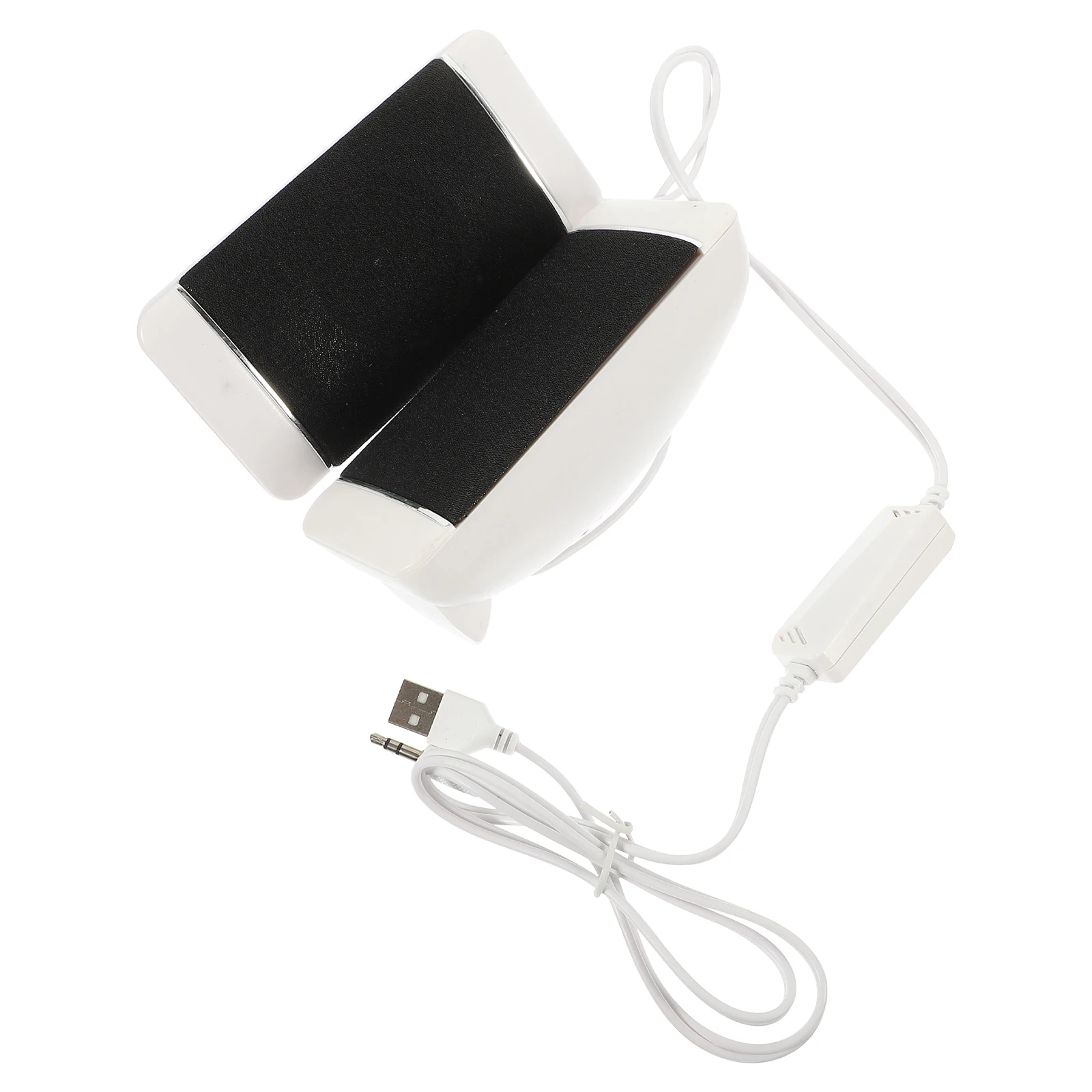 

2pcs USB Powered Speakers Laptop Computer Multimedia Stereo Sound System High Fidelity Clear Portable Audio