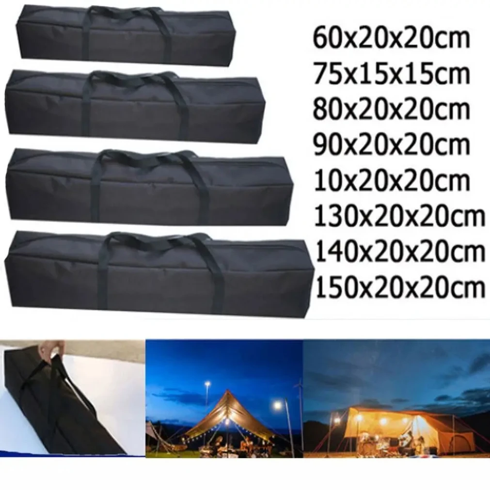 Travel Picnic Handbag Canvas Canopy Pole Bag Camping Tent Swag Storage Pouch Luggage Pack Pouch
