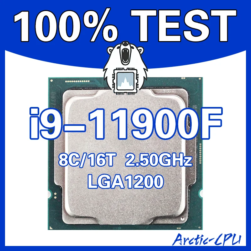 i9-11900F Arctic-CPU 100%TEST 8C/16T・2.50GHz LGA1200