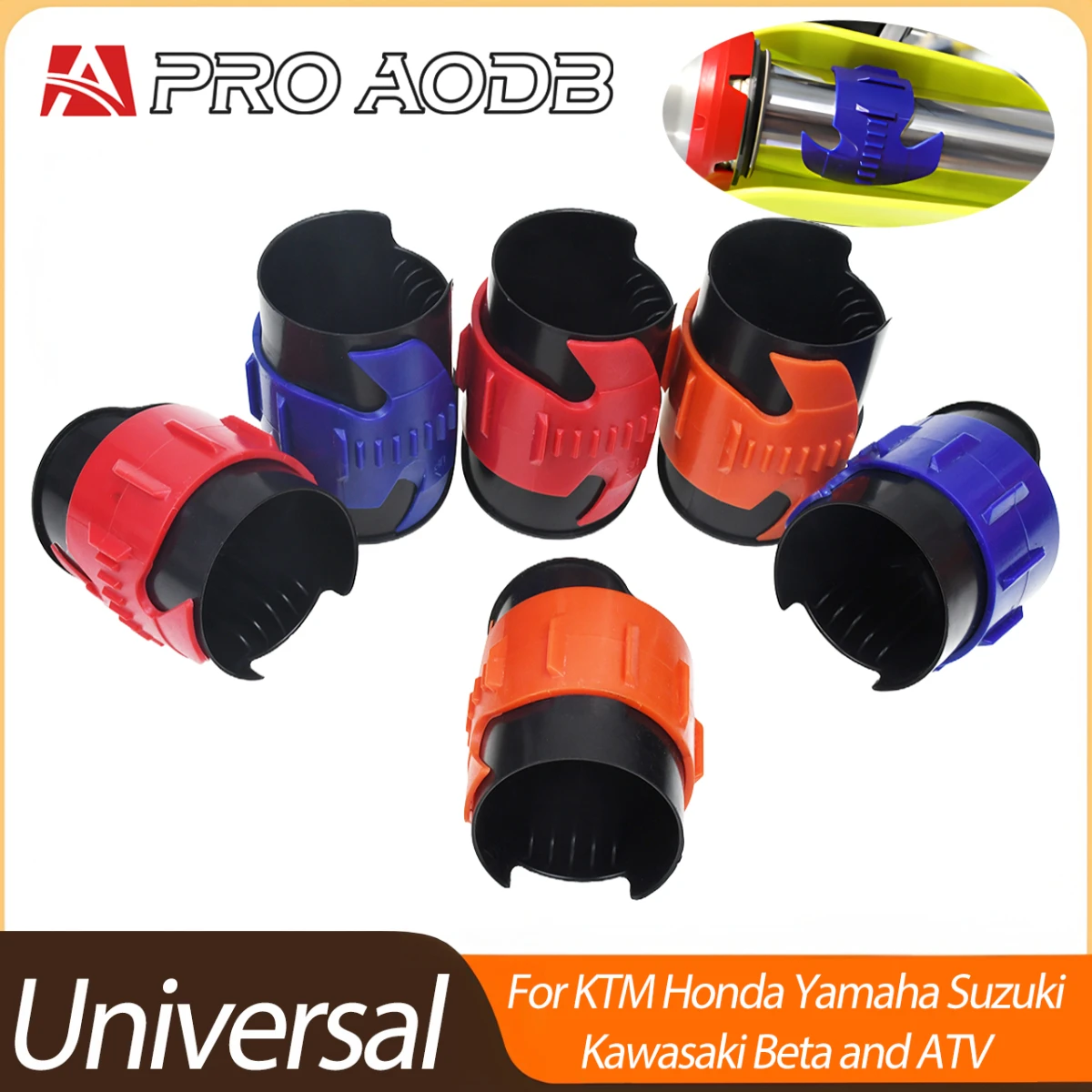 For KTM EXC XC SX Honda SHERCO SE Yamaha Husqvarna 45-55MM Motocross Universal Front Fork Shock Absorber Cleaning Tool Suitable