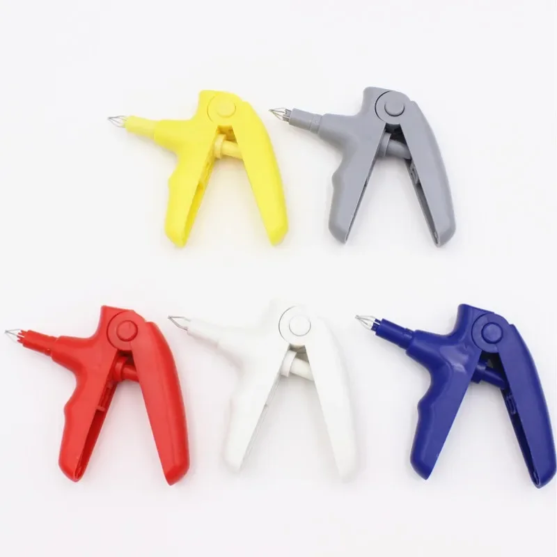 5pcs Dental Instrument Ligature Gun Orthodontic Ligature Tie Gun Dispenser for Shooter Used Dispenser Dentistry Tools