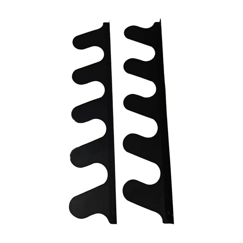 B50C Mounting Distance Adjustable Garden Tool Holder 1 Pair, Adjustable Bracket For Shovels And Rakes With Screws