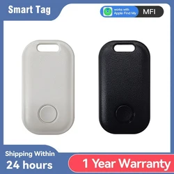 AIYATO Smart Bluetooth GPS Tracker Works with Apple Find My APP Tags Anti Lost Reminder Device MFI Rated Locator Pet Kids Finder