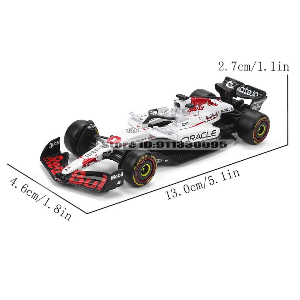 Bburago 1:43 F1 Red Bull RB21 2025 Japan Station #1 Verstappen #22