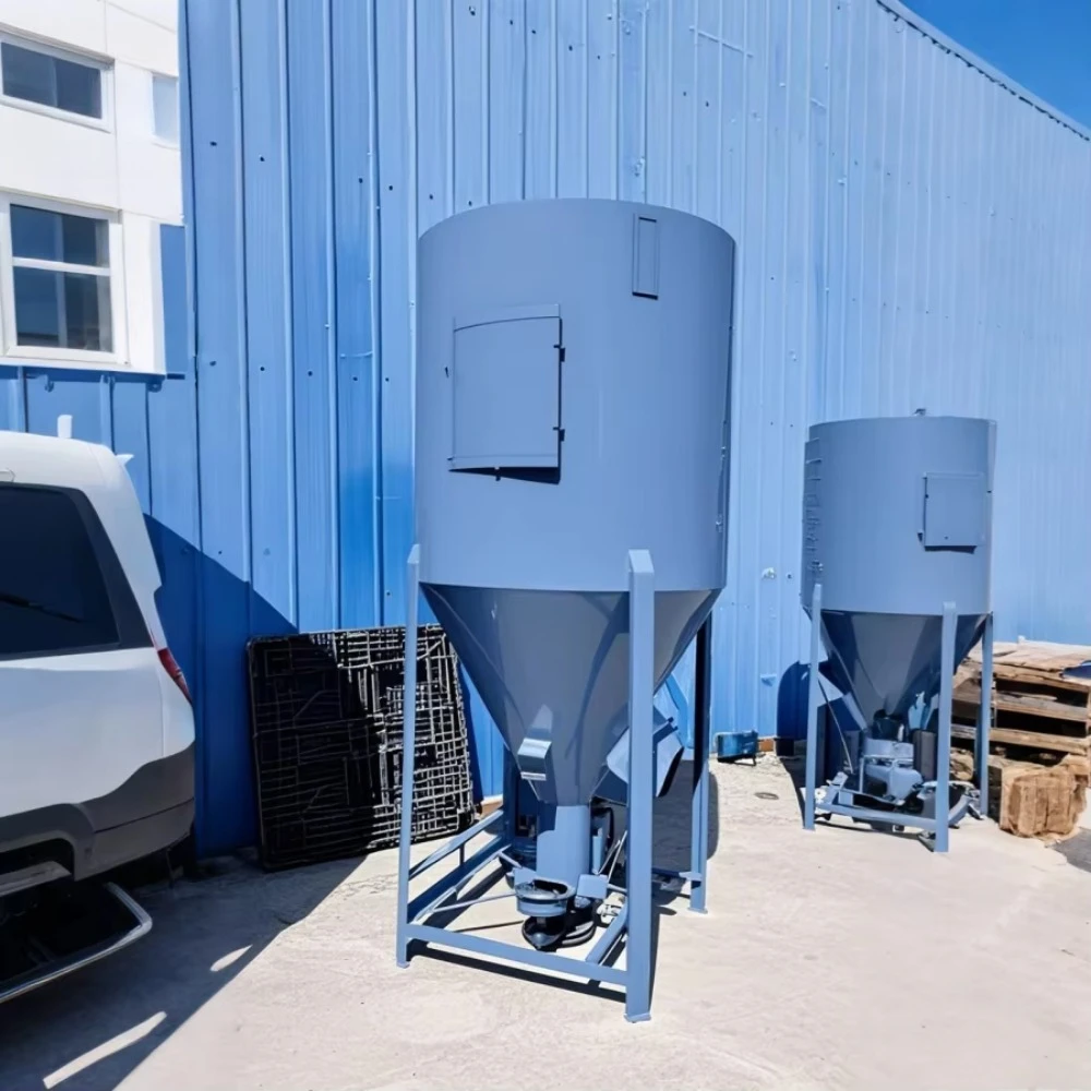 Feed Crushing Machine Cow/ Chicken/horse/cattle Feed Mill Equipment/ Poultry Feed Grinder and Mixer