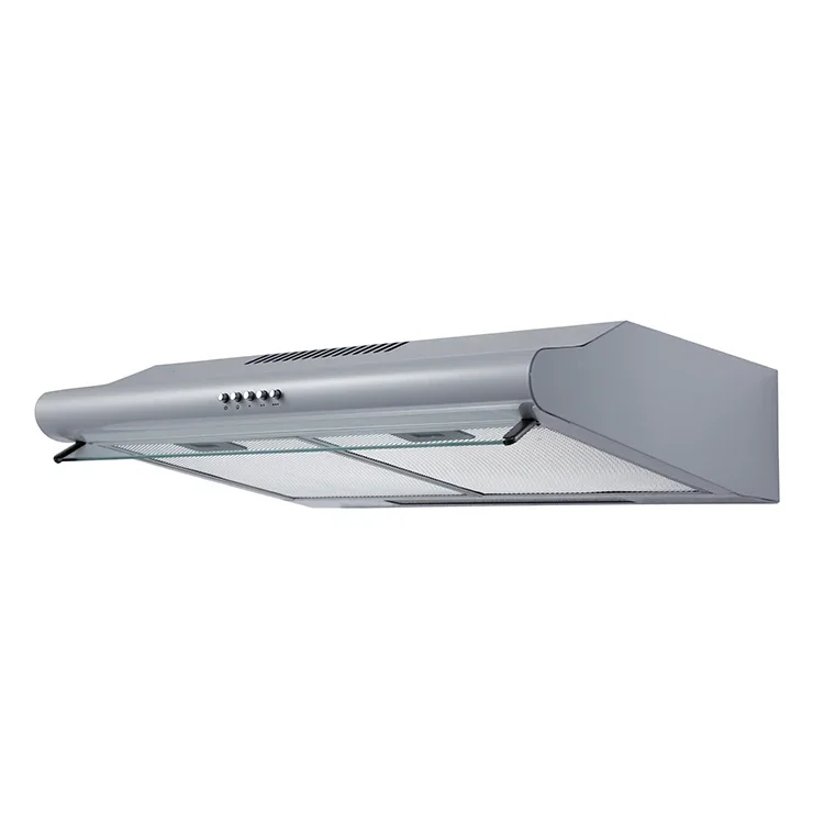 60cm Ultra-Thin Kitchen Cooker Hood Slim Stainless Steel Led Lighting Range Hood