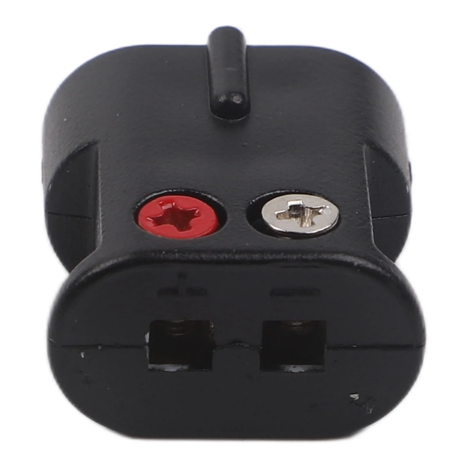 Compact Speaker Wire Adapter Speaker Wire Adapter Black Speaker Wire Adapter Compact Design Wear Resistant Sleek Black Finish
