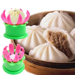 Kitchen DIY Pastry Pie Dumpling Maker Chinese Baozi Mold Baking And Pastry Tool Steamed Stuffed Bun Making Mould Bun Maker 1pcs