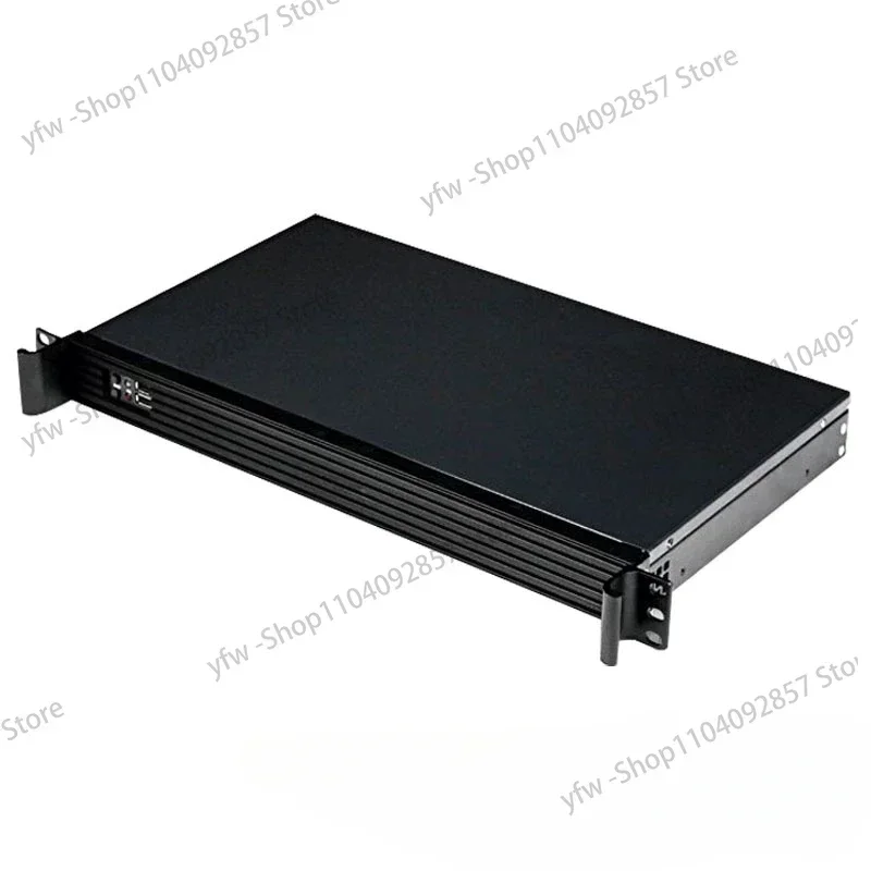 For PC Computer Server Chassis Case Shell Box Ultra Short Depth 1U 250mm 19 Inch Rack Mounted Mini