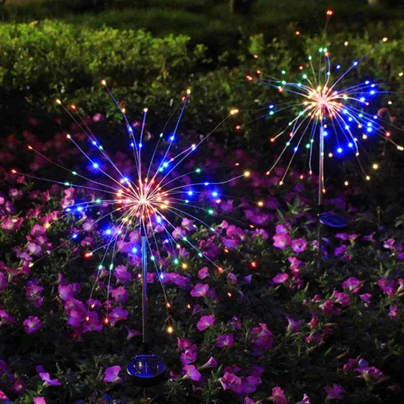 الشمسية في الهواء الطلق حديقة مصباح حديقة فيلا فناء عطلة الديكور مقاوم للماء مصباح الهندباء الأرضي #3