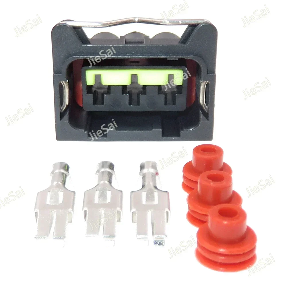 3 Pin Waterproof Sealed Socket For Automobile Auto Accessories 6.3 Series High Current Wire Connector