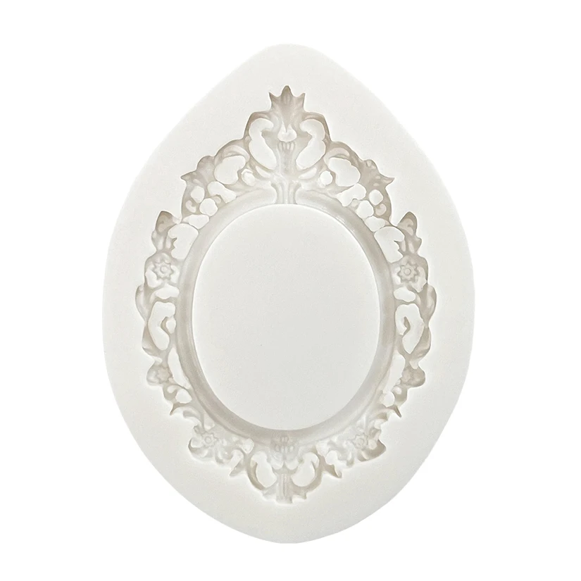 Photo Frame Silicone Cake Baking Mold Sugarcraft Chocolate Cupcake Resin Tools Fondant Decorating Tools