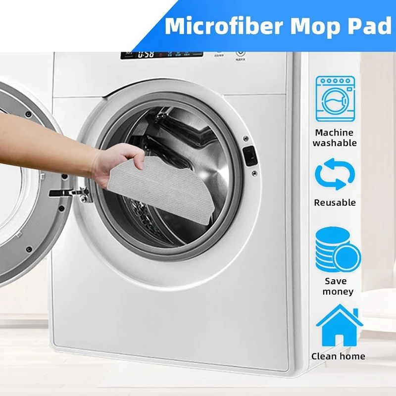 متوافق مع (ROPVACNIC S1 / A1، Tipdiy G90، Betboyles V75S، VIPSUN Z1) أجزاء فرشاة جانبية فلتر Hepa ممسحة قماش خرقة