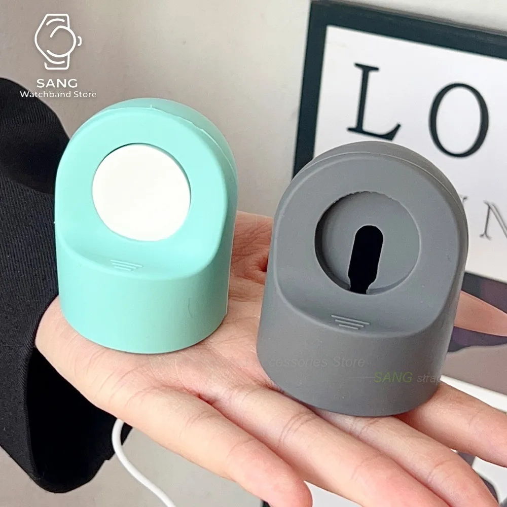 Universal Desktop Ornaments Silicone Watch Charging Dock Stand For Apple Ultra2/11/8/7/6/SE/4/3 for Apple iWatch & Smart Watches