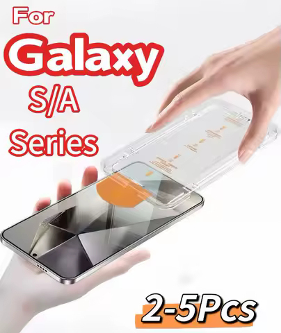 2-5Pcs Samsung Galaxy S25 Edge S24 Ultra S23 S22 S21 Plus A16 A26 A36 A71 A25 A55 5G Tempered Glass Screen Protector HD Clear