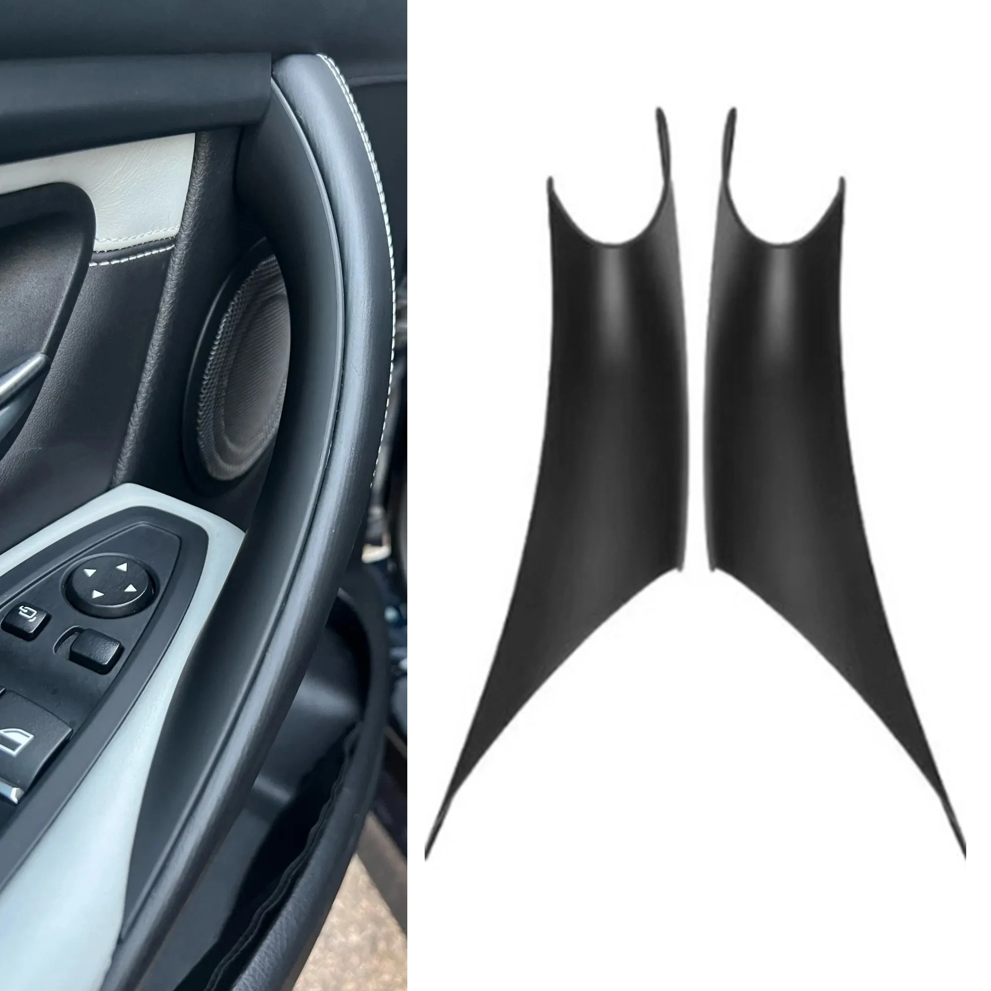 F30 F31 F32 F33 F34 F36 F80 F82 F83 Türgriff-Schutzabdeckung Innen Schwarz für BMW 3er Serie 2013-2019 BMW