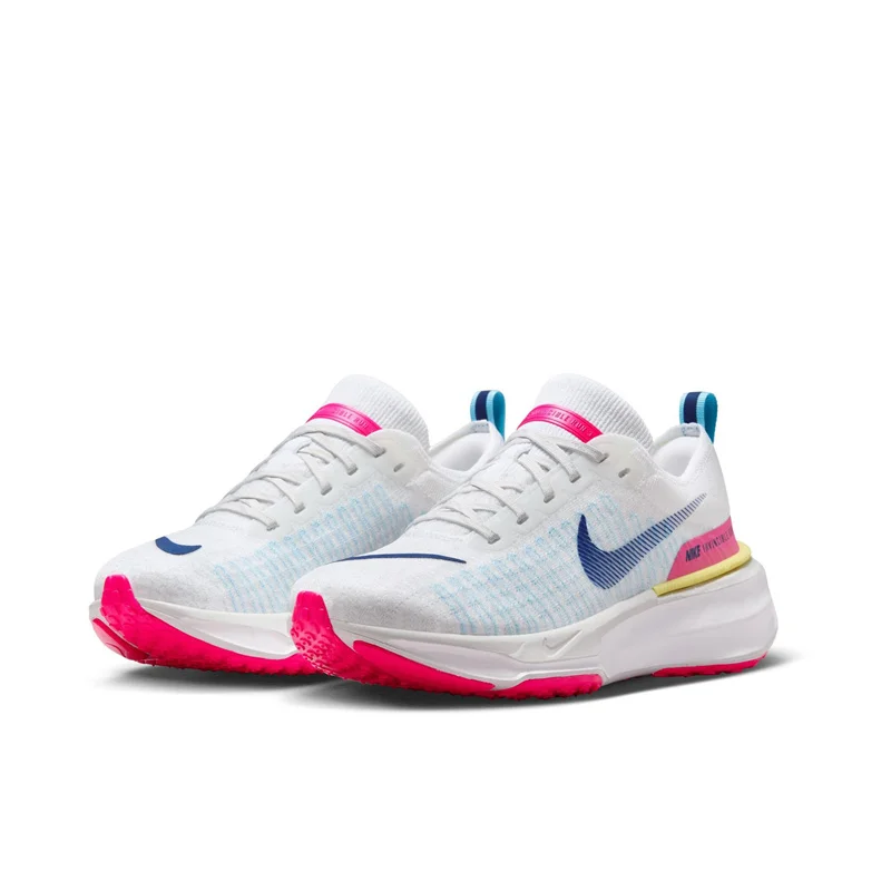 Nike Invincible 3 Comfortable Sports Low-top Casual Running Shoes Women's White Blue Pink Sneakers DR2615-105