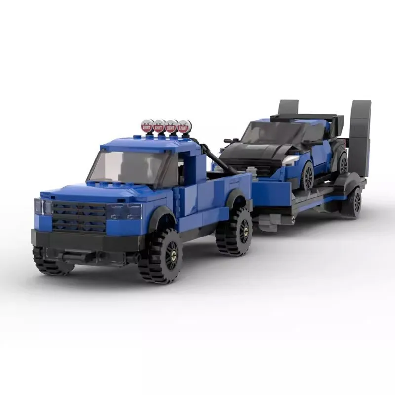 

Креативный эксперт, карнавальный пикап, Ford F50 WRC Raptor, модель автомобиля, гризунки, строительные блоки, развивающие игрушки «сделай сам»