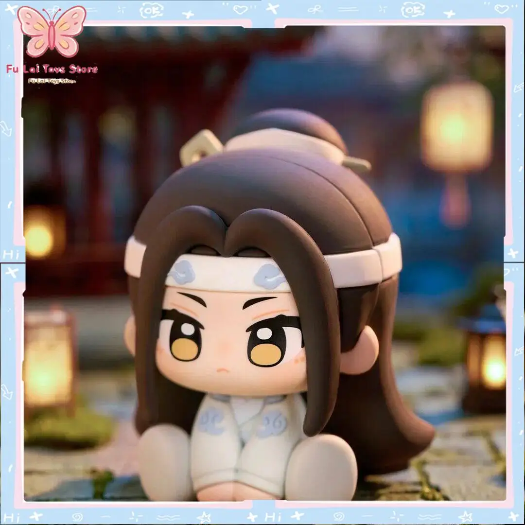 MINIDOLL Mo Dao Zu Shi Série Souvenirs des Récipients des Nuages Figurine Miniature Assise Boîte Mystère Anime Cadeau d'Anniversaire à Collectionner