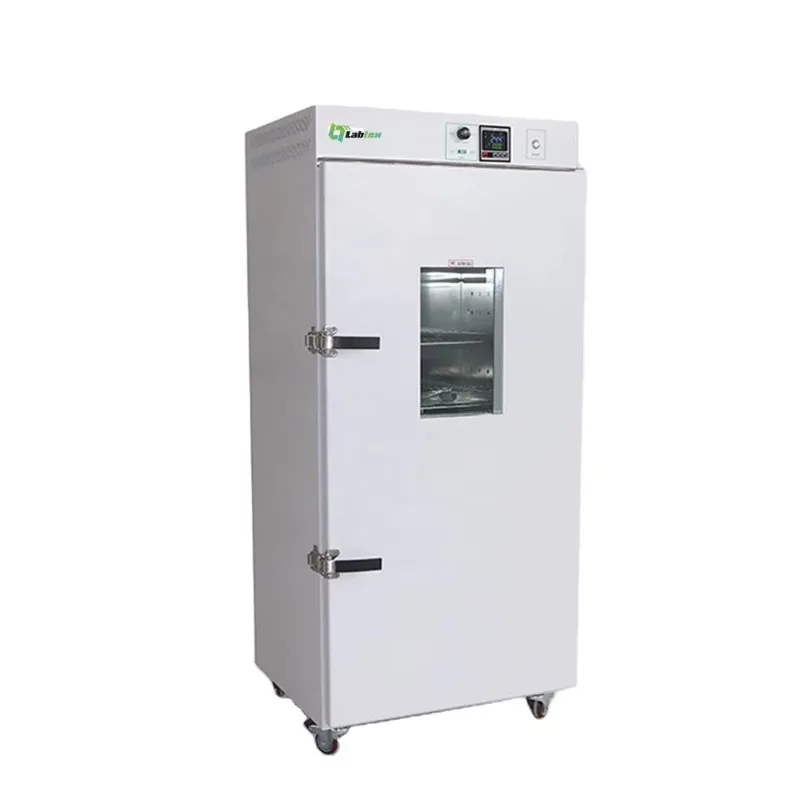 Lab Vertical Forced Air Drying Oven 200 Degree Laboratory LCD Display Hot Air Circulating Drying Oven Multiple Size