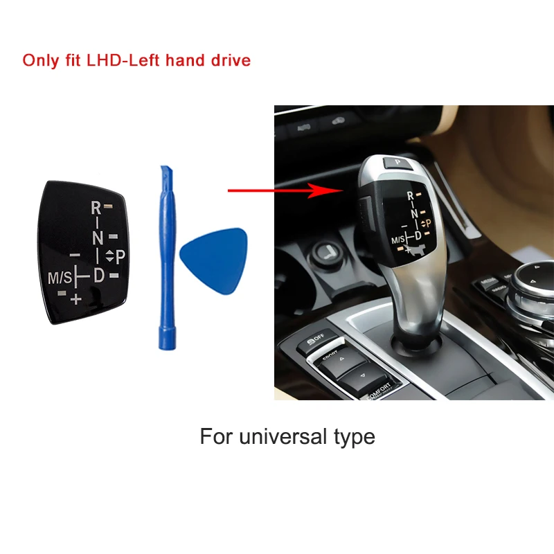 F10 F30 F11 F31 Gear Shift Knob Cover Interior Replacement Gear Shifter Lever Panel For BMW F32 F33 F34 F36 F06 F12 F20 F22 F25 image 3
