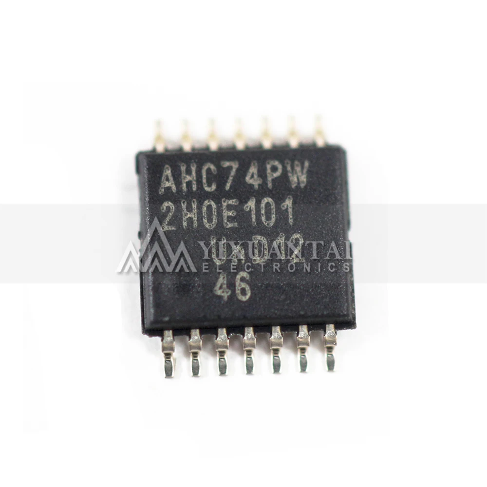 10pcs/lot New Original 74AHC74PW  AHC74PW  Marking:AHC74PW  IC FF D-TYPE DUAL 1BIT 14TSSOP