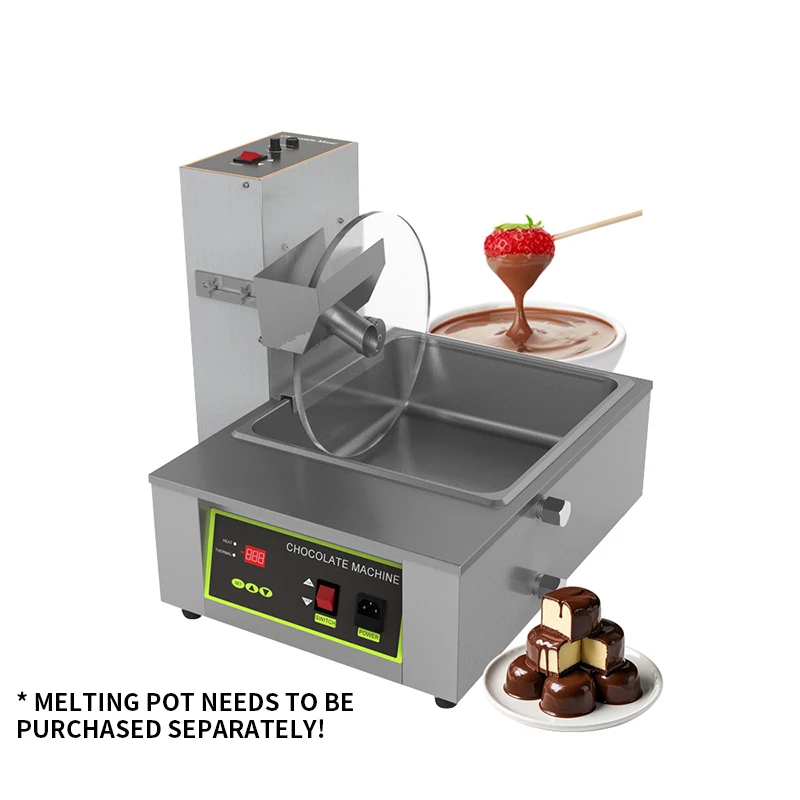 Mezclador de Chocolate, mezclador de alimentos de acero inoxidable de 220V/110V, procesador de Chocolate comercial, mezclador eléctrico de 38-55RPM para Chocolate