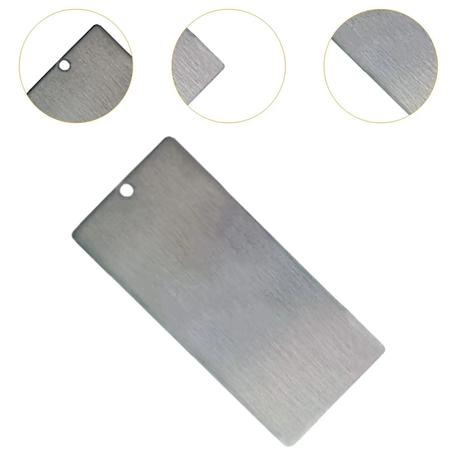 Durable Snowboard Wax Scraper Stainless Steel Ski Waxing Tool for Efficient Wax Removal and Care