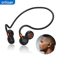 Ortizan i10 auriculares inalámbricos Bluetooth BT5.3 auriculares abiertos deportivos impermeables IPX6 auriculares inalámbricos con micrófono 10H de tiempo de reproducción