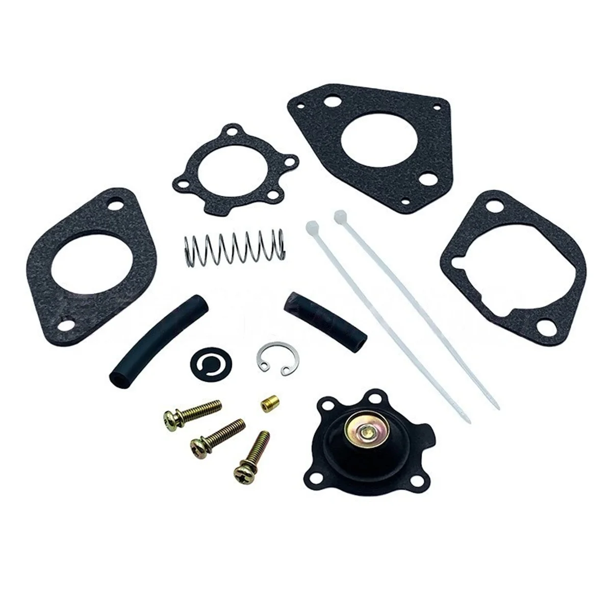Carburetor Rebuild Repair Kit With Accelerator Pump For CV17-CV25 CV640-CV740 Engine Parts