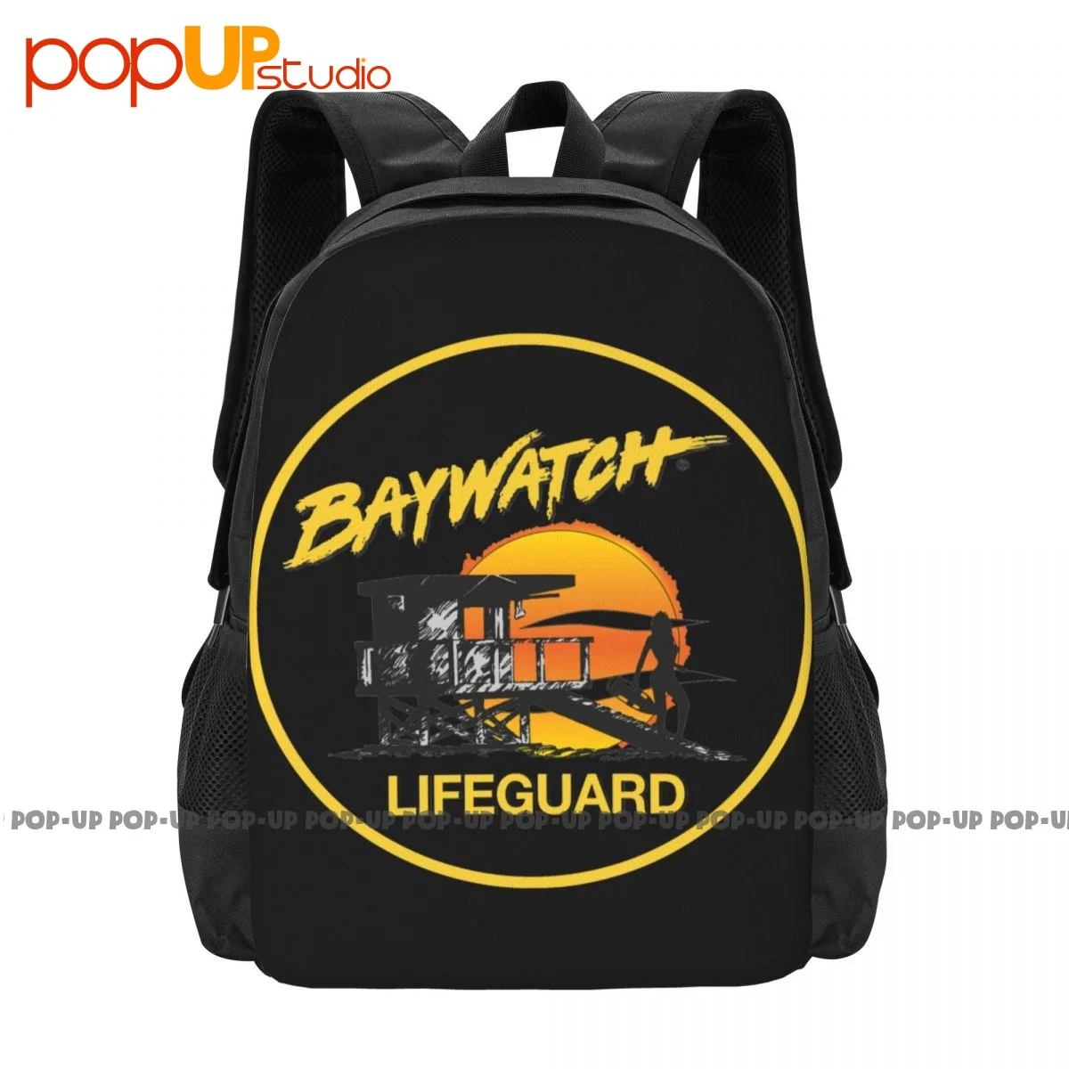 

Американский Рюкзак Baywatch Lifeguard, вместительная сумка для книг, сумка для хранения, рюкзак для верховой езды