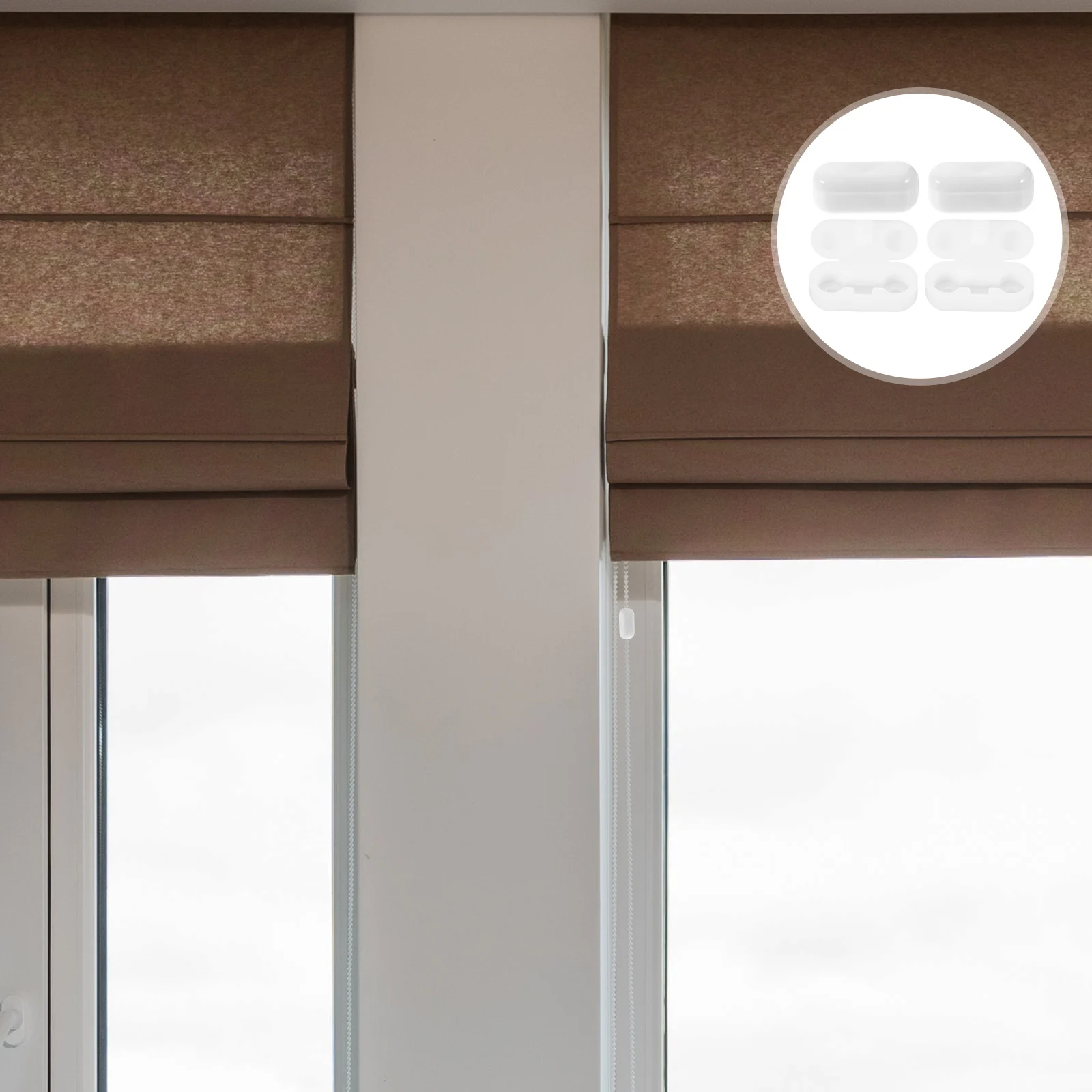 

50pcs vertical Chain Connector Replacement Repair Parts Roller Spares Beaded Chain Link Accessories Blind Bottom Weights