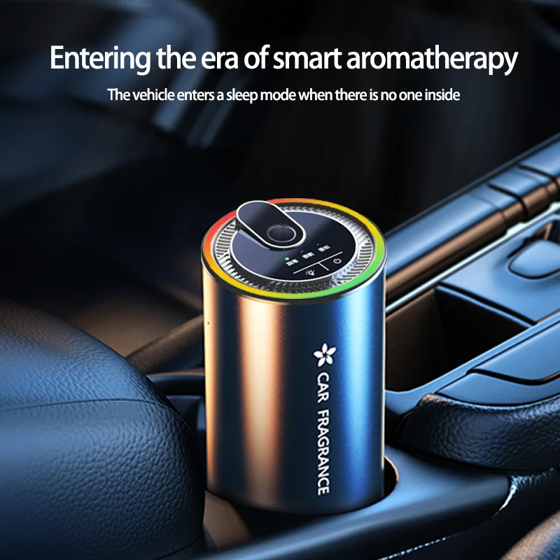 Usb Smart Air Freshner Geur Aroma Diffuser Voor Auto Difusor Geur Aromatherapie Diffuser Auto Luchtreiniger Ventilatie Uitlaat Geur