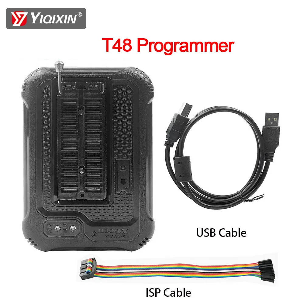 

XGecu T48 TL866-3G V12.67 USB Universal Programmer For SPI/Nor/NAND Flash BIOS MCU EEPROM AVR PIC+39 Part Support 31000 IC Chip