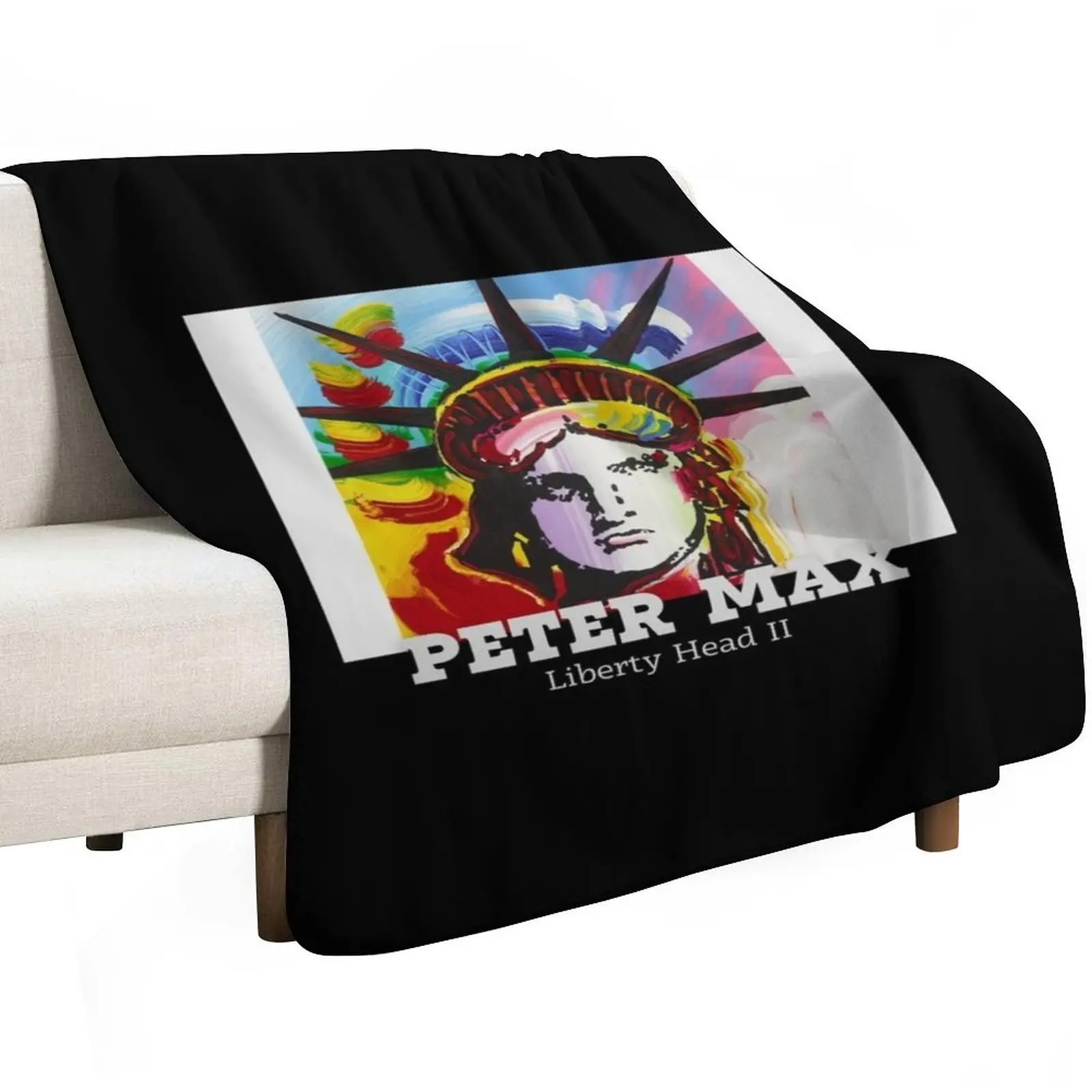 Peter Max Painting Throw Blanket Bed Soft Beds Beautifuls warm winter for sofa Weighted Blankets