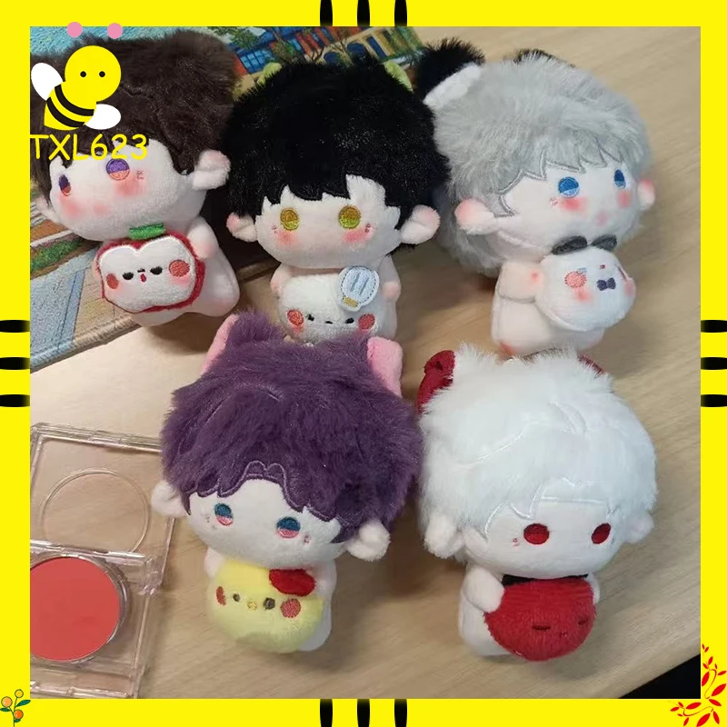 

Game Love And Deepspace Plush Toy Rafayel Xavier Zayne Caleb Sylus 10cm Animal Ear Mini Pendant Cosplay Keychain Gift