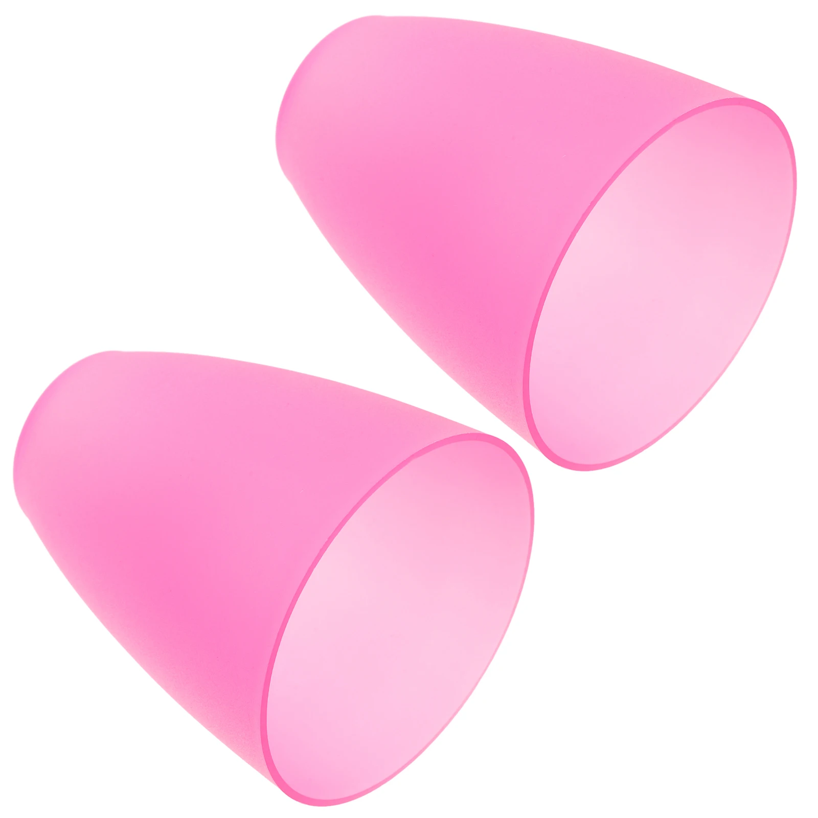 

2pcs Plastic Lamp Shade Pendant Lamp Cover Decorative Light Cover For Indoor Wall Lamps Ceiling Lights Drum Lampshade