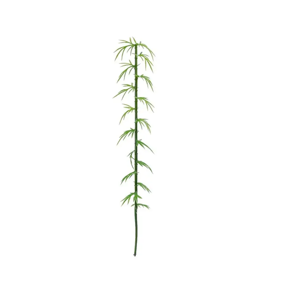 10pcs DIY Plastic Miniature Bamboo Tree Artificial Small Micro Landscape Fake Reusable Simulation Green Plants Desktop