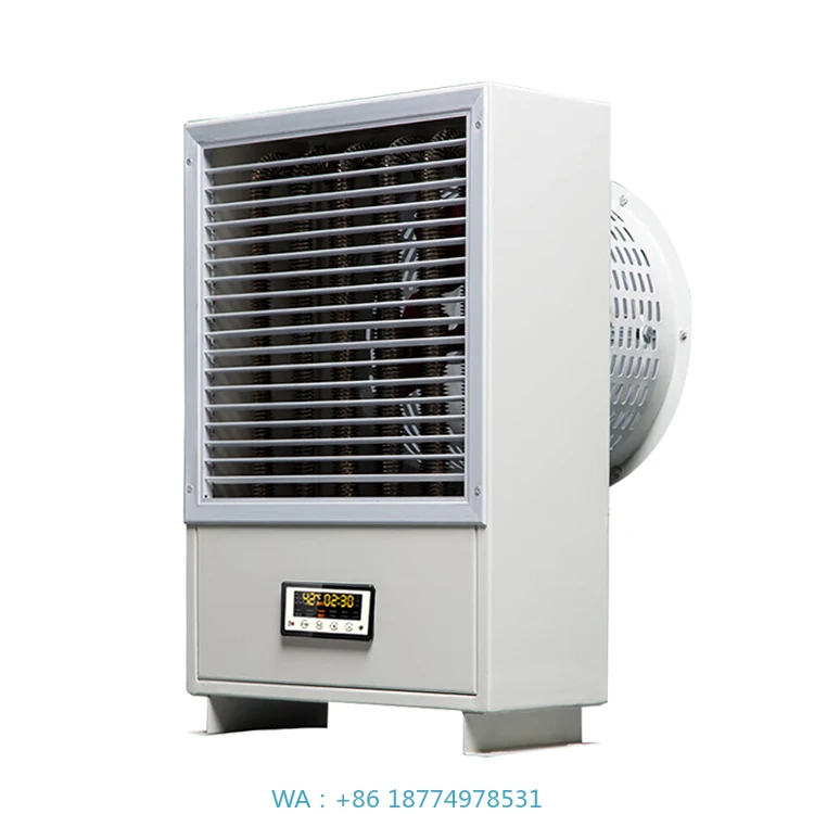 Comederos, taller y equipo de secado de área. Sopladores de aire caliente industriales de 65kw /380V, H eléctrico de alta potencia